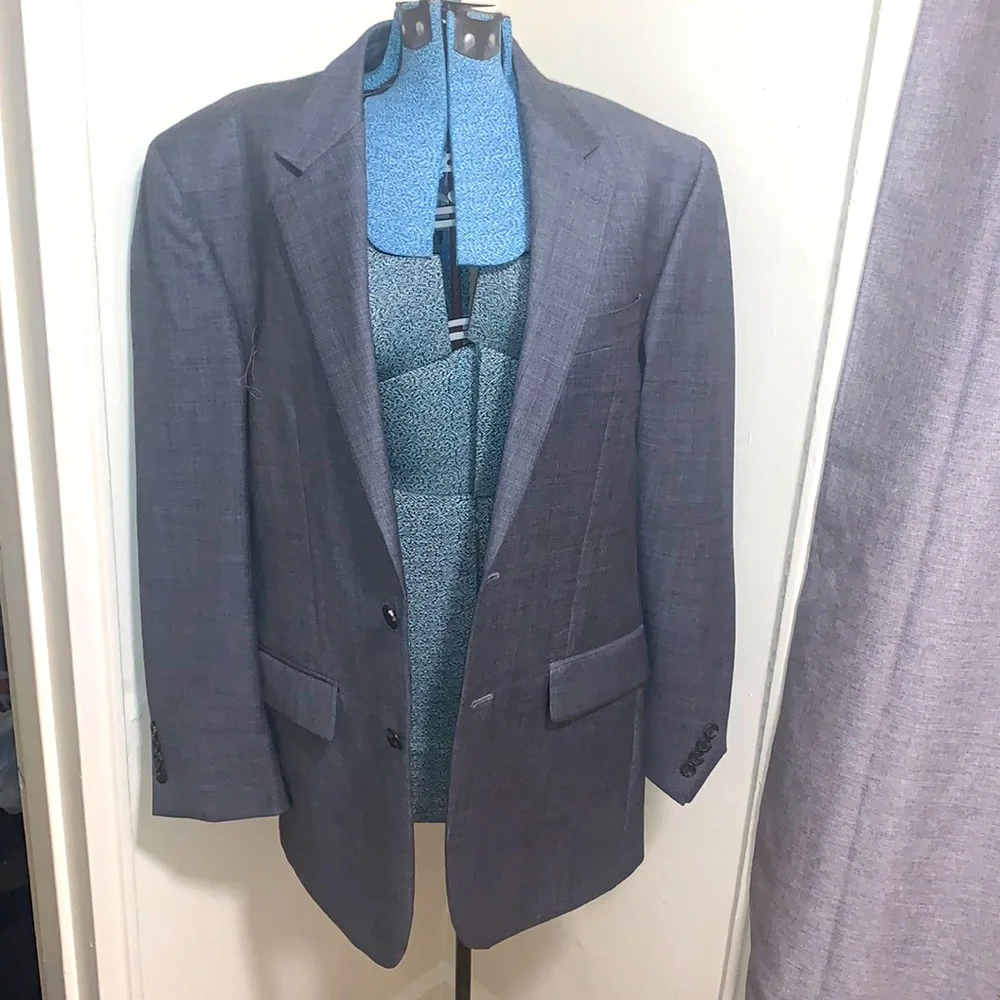 Chaps Wool Two Button Sport Coat